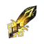 Feather of Jagged Peaks, Archaic Petra plume | Genshin Impact