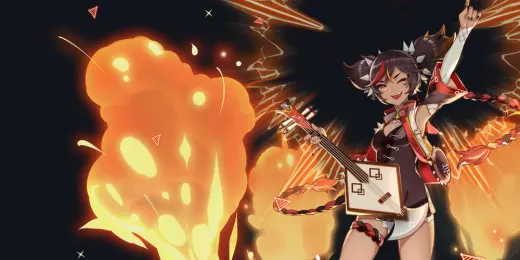Xinyan — Pyro character | Genshin Impact