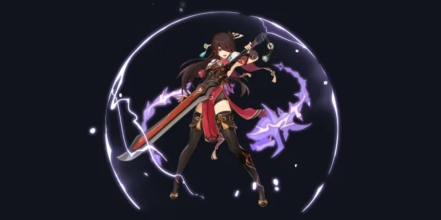 Beidou wish art, Electro Claymore character | Genshin Impact