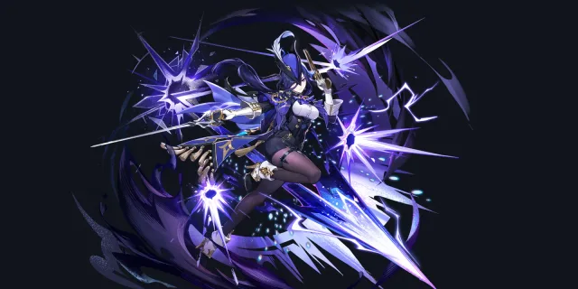 Clorinde wish art, Electro Sword character | Genshin Impact