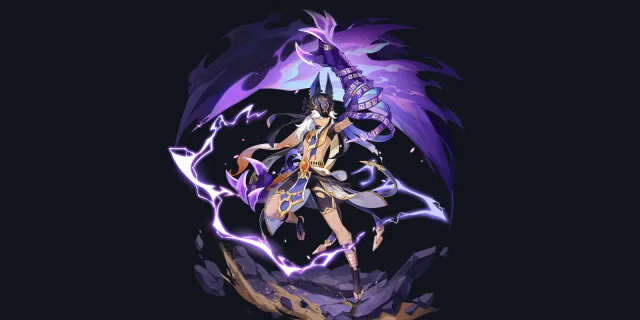 Cyno wish art, Electro Polearm character | Genshin Impact
