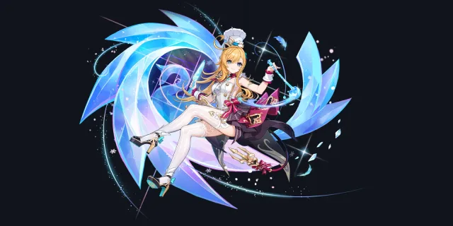 Escoffier wish banner art, Cryo 5-star | Genshin Impact