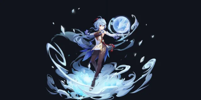 Ganyu wish art, Cryo Bow character | Genshin Impact