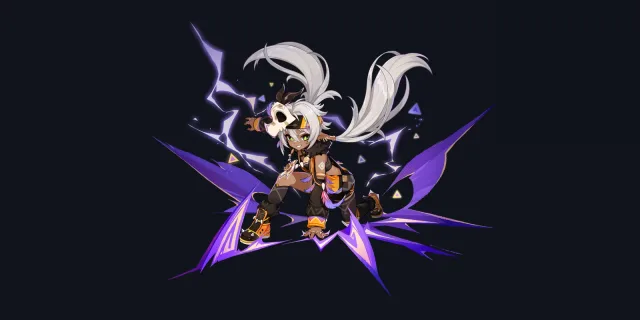 Iansan wish art, Electro Polearm character | Genshin Impact