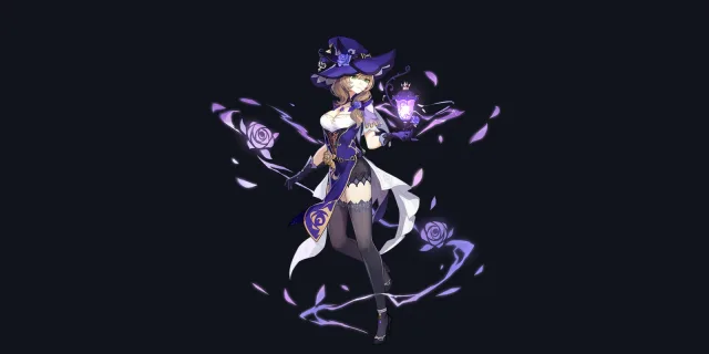 Lisa wish art, Electro Catalyst character | Genshin Impact