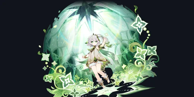 Nahida wish art, Dendro Catalyst character | Genshin Impact