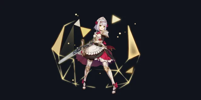 Noelle wish art, Geo Claymore character | Genshin Impact