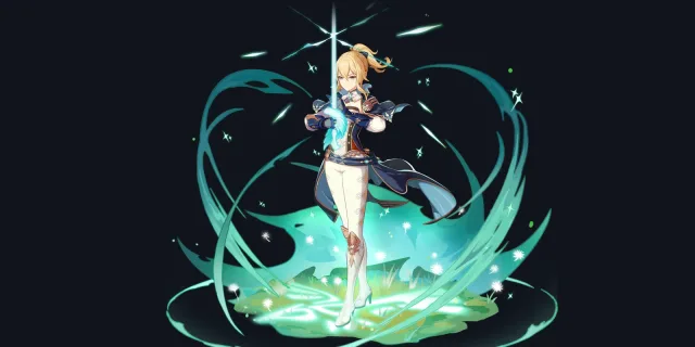 Jean wish art, Anemo Sword character | Genshin Impact
