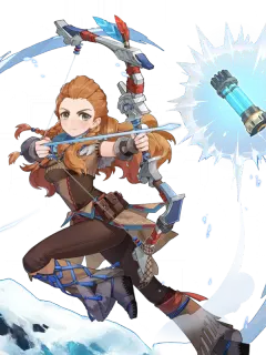 Aloy — Cryo Bow character | Genshin Impact