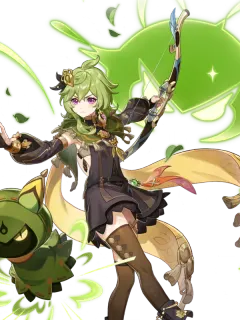 Collei — Dendro Bow character | Genshin Impact