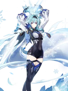 Eula — Cryo Claymore character | Genshin Impact