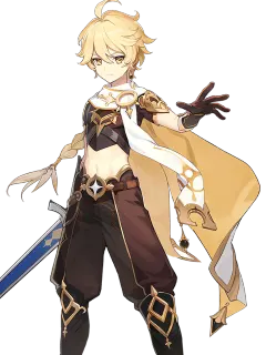 Cryo Traveler — Cryo Sword character | Genshin Impact