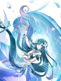 Vodyanitsa — Hydro Catalyst character | Genshin Impact