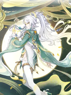 Zibai — Geo Sword character | Genshin Impact