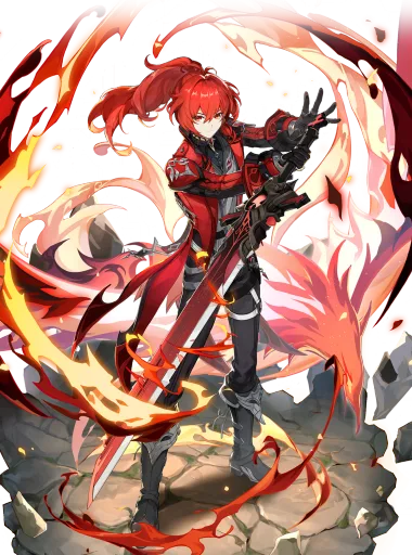 Diluc — Red Dead of Night outfit | Genshin Impact