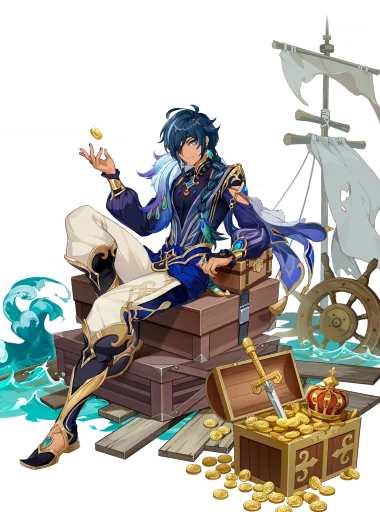 Kaeya — Sailwind Shadow outfit | Genshin Impact