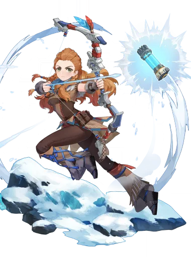Aloy — Cryo Bow character | Genshin Impact
