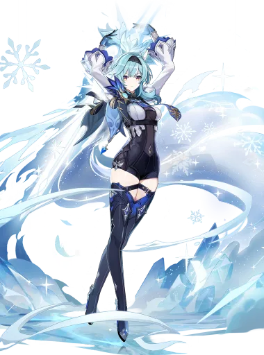 Eula — Cryo Claymore character | Genshin Impact
