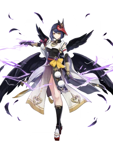 Kujou Sara — Electro Bow character | Genshin Impact