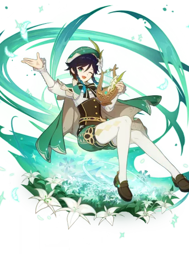 Venti — Anemo Bow character | Genshin Impact